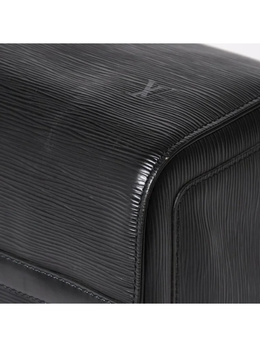 Louis Vuitton Speedy 30 Handbag Epi Leather Black Gold